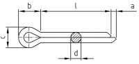 Splinte DIN94 1,6x20mm